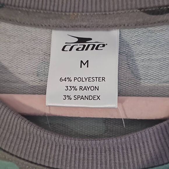 Crane camouflage, longsleeve shirt. Size Medium - Picture 6 of 7